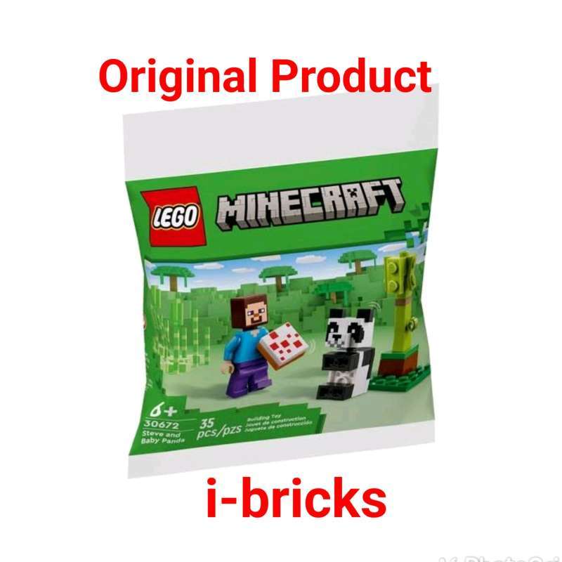 Minecraft lego polybag 2025