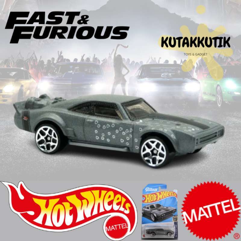 Jual Hot Wheels Mobil Muscle Car Dodge Ice Charger Dom Lot D 2024 - Main Image