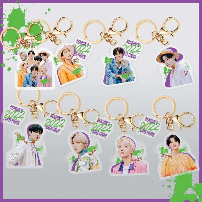 100 ％品質保証 BTS RM ジンSUGA ジョングク コラボキーホルダーV 109 K-POP・アジア