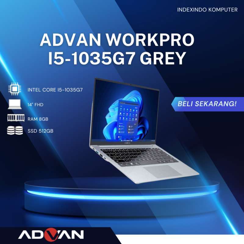 Promo Advan Notebook Laptop Workpro Intel I5 Diskon 5% Di Seller ...