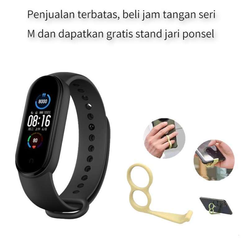 Jual Smart Watch Jam Tangan Anti Air M8 Heart Rate Blood Pressure Original M8 black Di Seller Sunshop Cengkareng Timur Kota Jakarta Barat Blibli