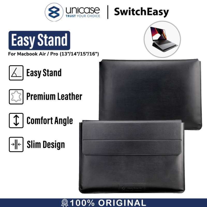 SwitchEasy MacBook Pro 14" (2023 / 2021) / MacBook Pro13" (2023 / 2022) M2 / MacBook Air 13" (2023 / 2022) M2 Easy Stand - Black GS-105-232-201-11