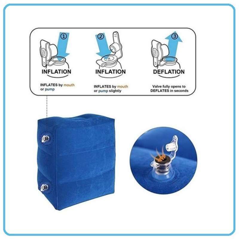 Jual Ultima Flight Buddy Inflatable Foot Rest Mirip Plane Pal Jet Kid