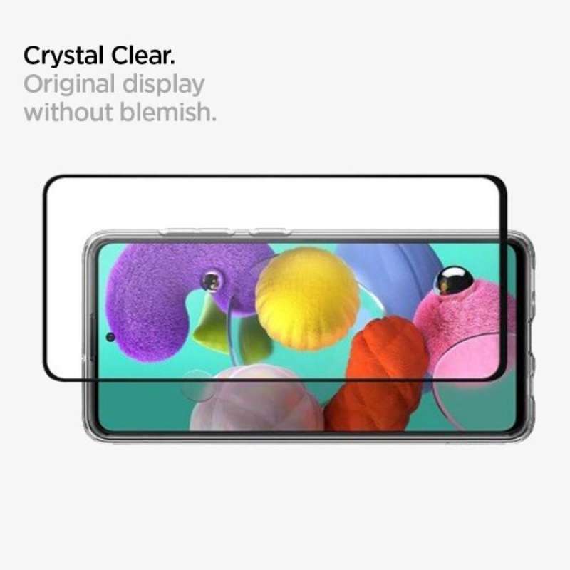 Tempered Glass Samsung Galaxy A51 / A71 Spigen Glas tR Full Cover