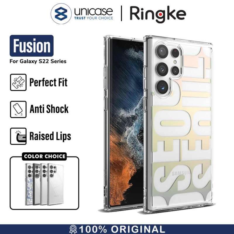 Case Samsung Galaxy S22 Ultra/ Plus Ringke Fusion Anti Crack Casing