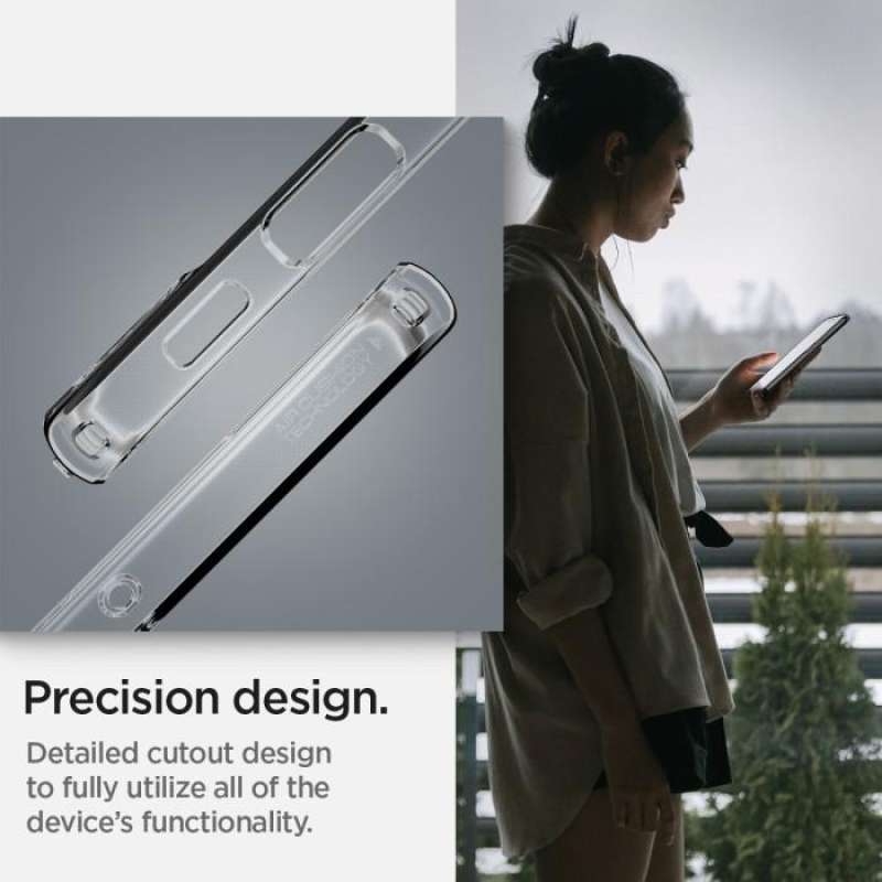 Case Samsung Galaxy S22 Ultra Plus Spigen Crystal Flex Clear Casing