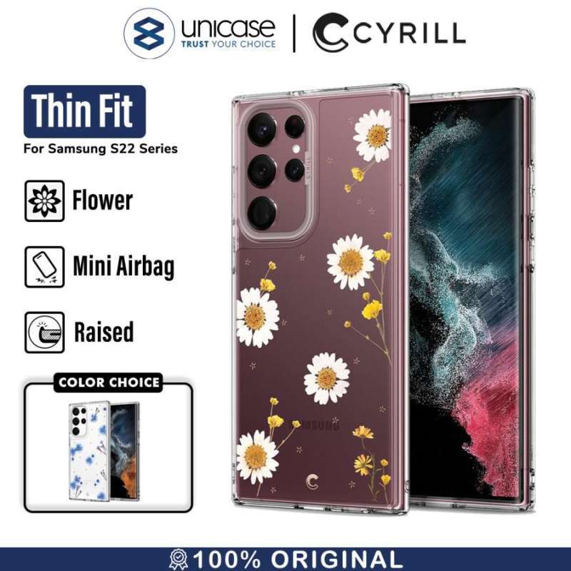 Case Samsung Galaxy S22 Ultra Plus 5G Cyrill Cecil Hybrid Motif Casing