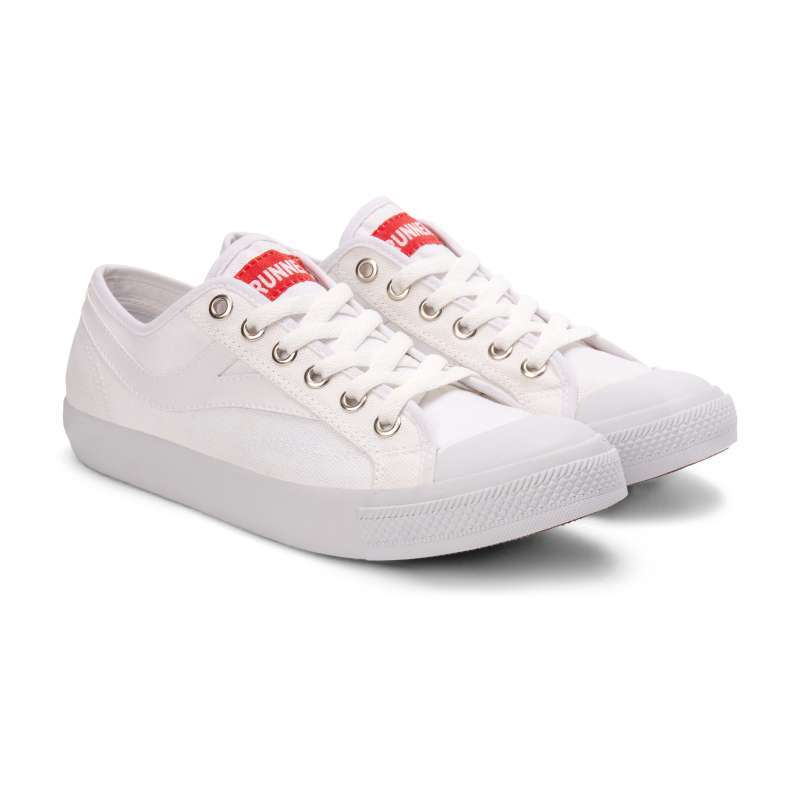Promo Guteninc Defect Sale Sepatu Low Sneakers White (bukan Merk