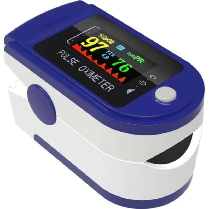 Jual Fingertip Pulse Oximeter Spo2 Saturasi Oxymeter Alat Pengukur ...