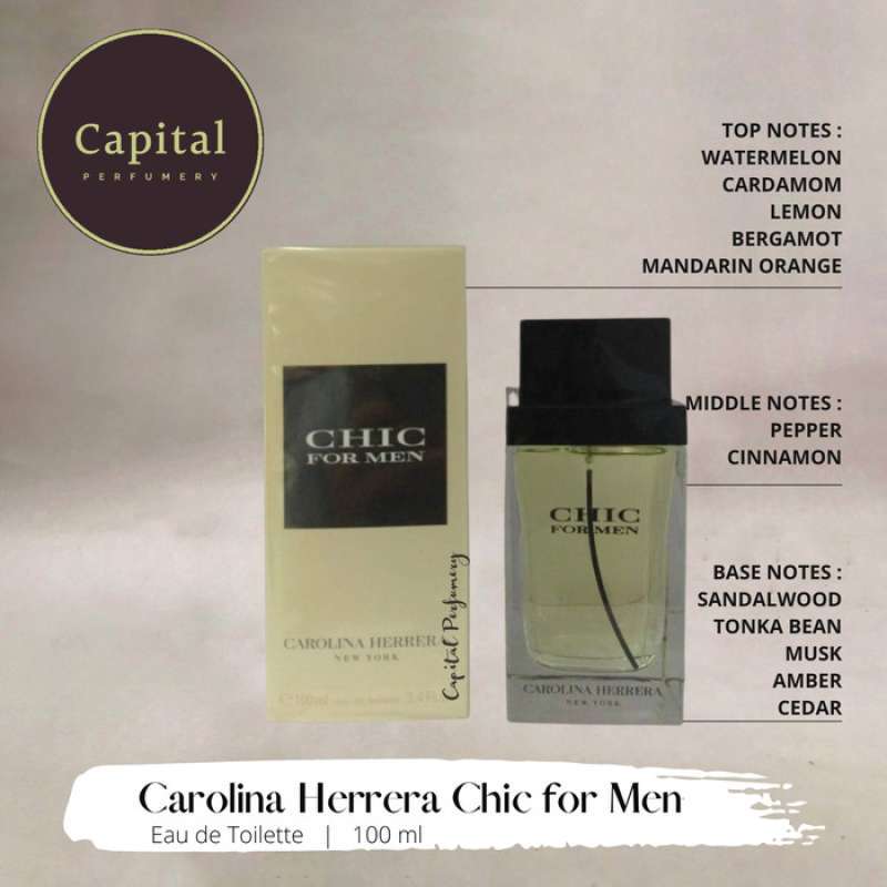 Jual Parfum Original C H Chic For Men Edt 100 Ml Di Seller Harsastore Tugu Selatan Kota Jakarta Utara Blibli