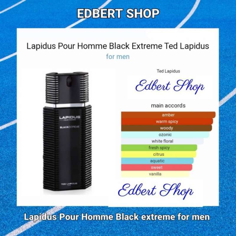 Jual Original Parfum Ted Lapidus Black Extreme Pour Homme Edt 100 Ml Di Seller Harsastore Tugu Selatan Kota Jakarta Utara Blibli
