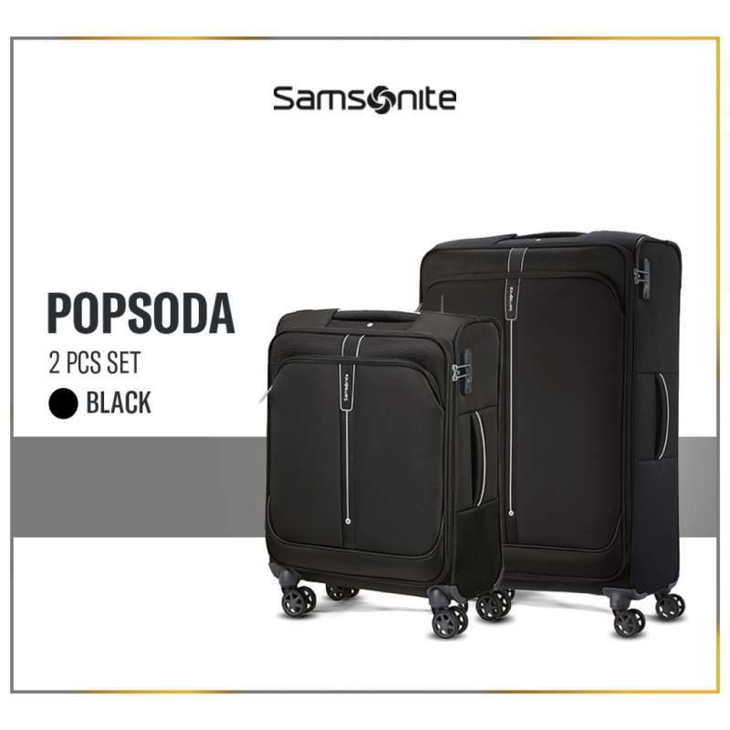 Promo Samsonite Koper Softcase Popsoda 2pcs Set (20,29inch