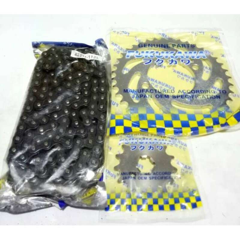 Promo Gir Paket Baja Gear Set Yamaha Jupiter Mx 135 Fukukawa Diskon 23