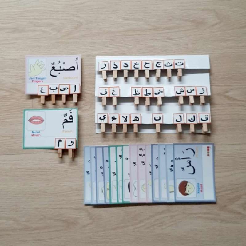 Jual Puzzle Hijaiyah Puzzle Huruf Hijaiyah Puzzle Bahasa Arab Di