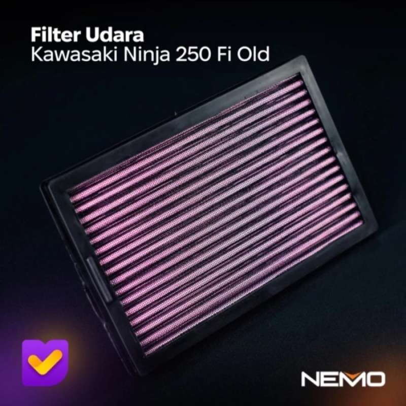 Promo Saringan Udara Saringan Filter Air Nemo Kawasaki Ninja 250 Fi Old