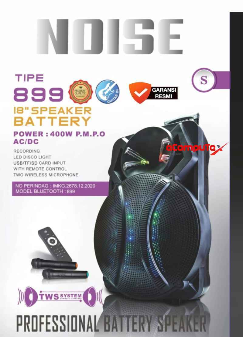 Type 899 Jual Speaker Bluetooth Noise 899 S 18 - Portable Wireless-garansi Resmi ...