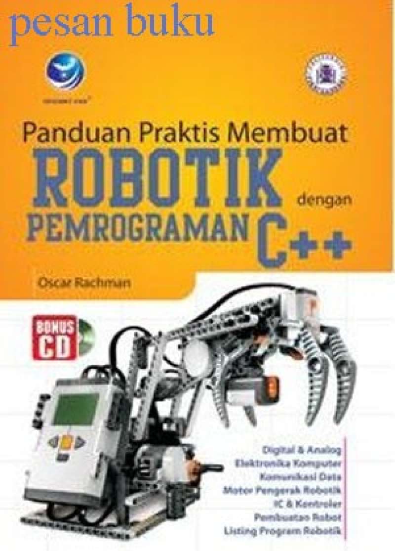 Promo Buku Panduan Praktis Membuat Robotik Dengan Pemrograman C++ (+cd ...