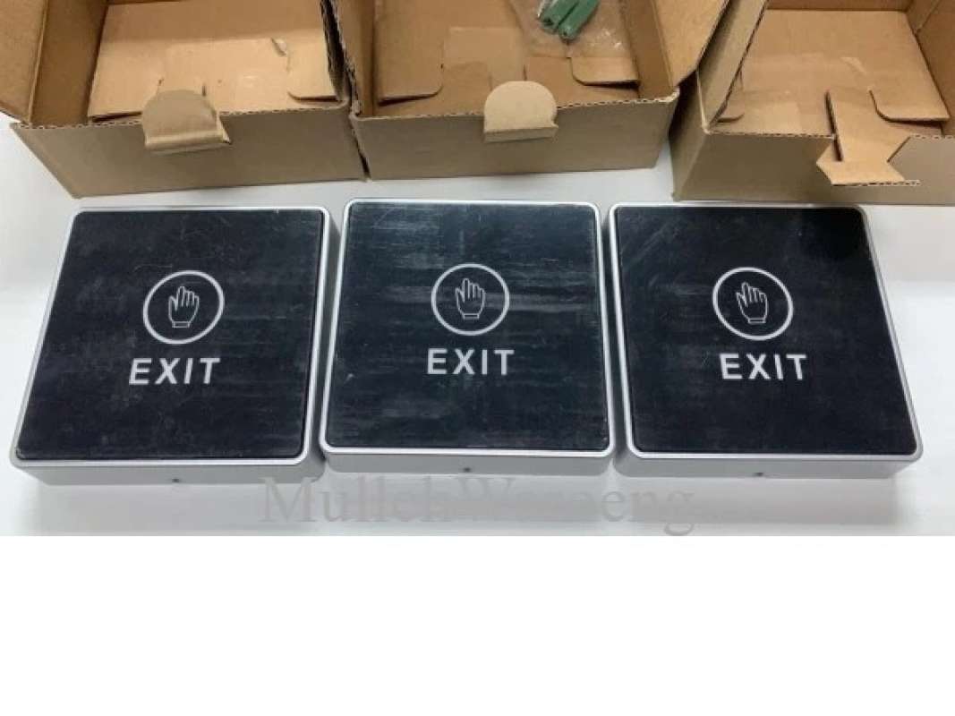 Jual Exit Button Screen Led Door Exit Pintu No Touch Sensitive Switch Jual exit button screen led door exit pintu no touch sensitive switch