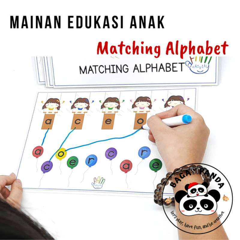 Promo Mainan Edukasi Montessori Anak 2-5 Tahun Aneka Kegiatan / Kartu