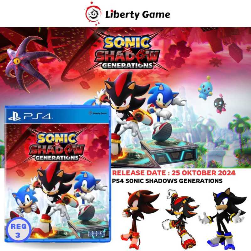 Jual Ps4 Sonic X Shadow Generations / Sonic Shadow Generation Di Seller ...