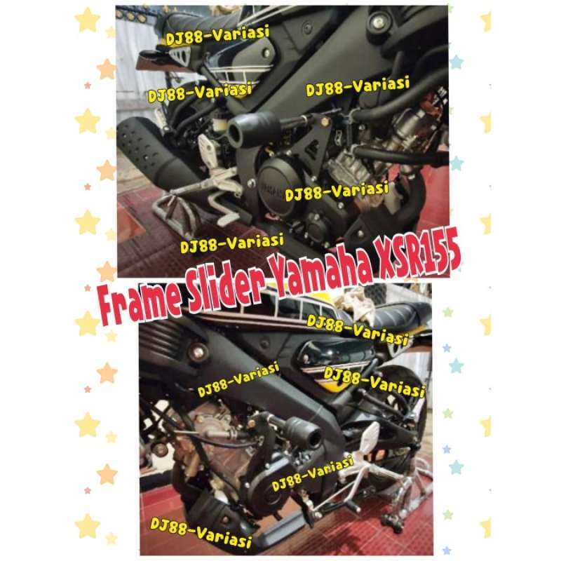 Promo Frame Slider Xsr 155 Pelindung Body Crash Motor Xsr155 Batang