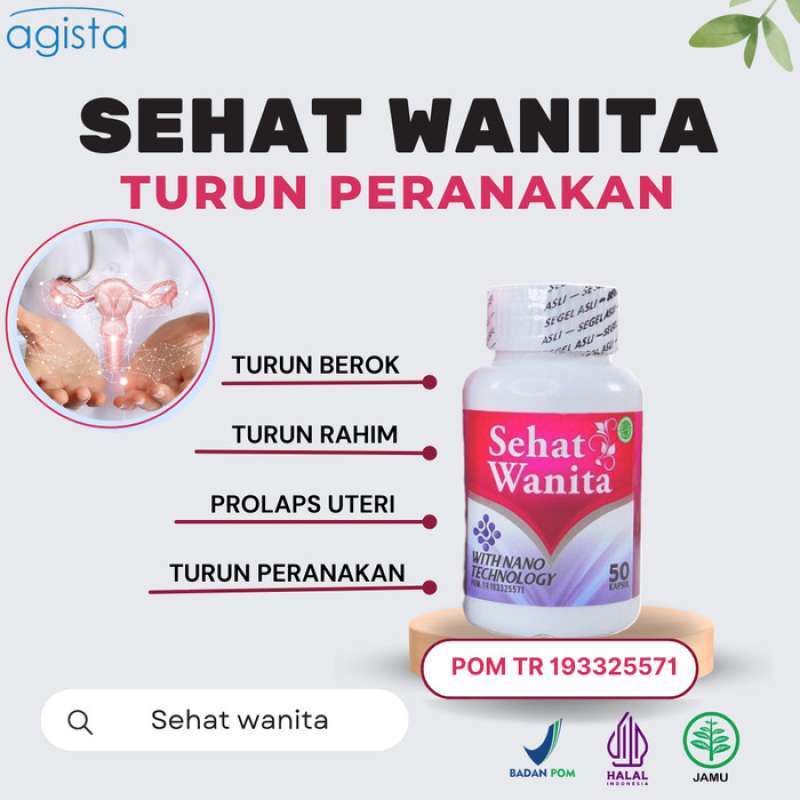 Promo Obat Turun Peranakan Wanita, Turun Rahim, Turun Berok, Prolaps