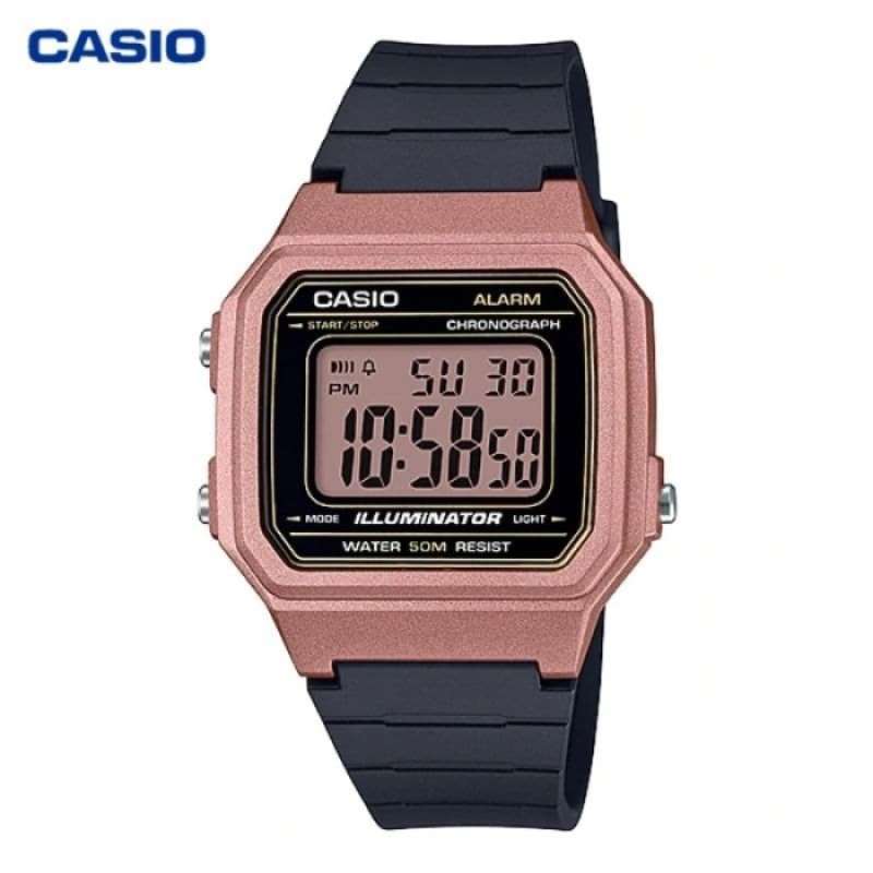 Promo Jam Tangan Wanita Casio W 217hm 5a Original W127hm Hitam Rosegold Diskon 33 Di Seller Amor One Store Koja Utara Kota Jakarta Utara Blibli