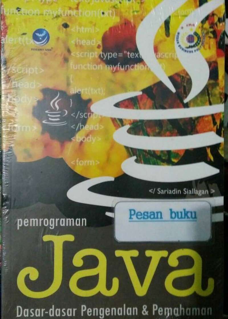 Promo Buku Pemrograman Java Dasar-dasar Pengenalan & Pemahaman Diskon ...