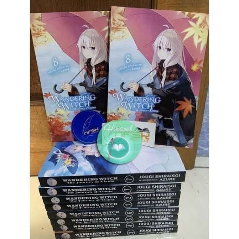 Promo Wandering Witch The Journey Of Elaina Light Novel Vol. 1 - 9