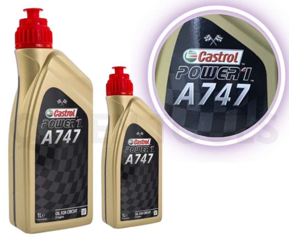 Castrol A747 レーシングモーターオイル（Castrol Racing motor