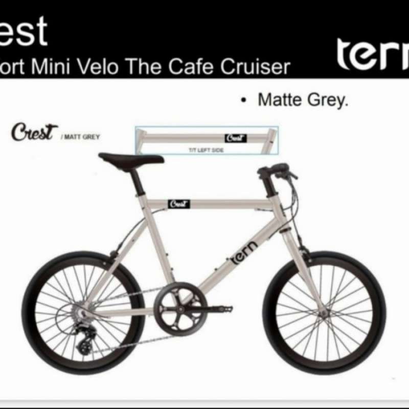 Jual Promo Sepeda Mini Velo Tern Crest Putih 50 Di Seller Bayanaka Rawa Buaya Kota Jakarta Barat Blibli