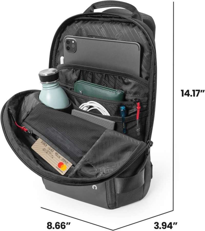 Conceal Carry Bag For Men Tomtoc Minimalist EDC Crossbody Sling