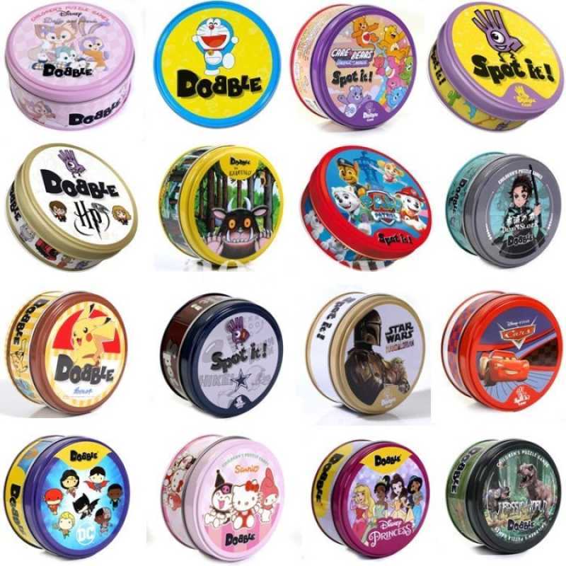 Promo Spot It Classic Card Game Mainan Kartu - Marvel Diskon 10% Di ...