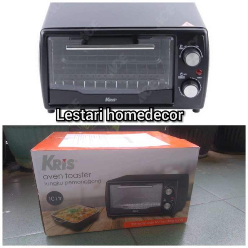 Promo Kris Oven Toaster 10 Ltr 350w - Hitam /oven Pemanas Pemanggang ...