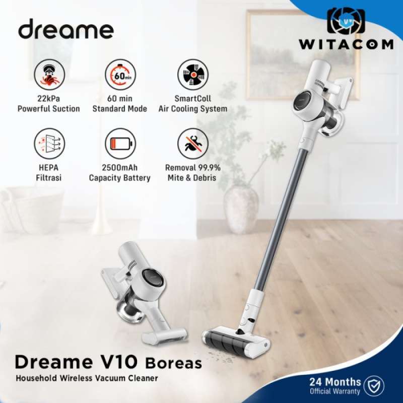 Promo Dreame V10 Boreas Wireless Vacuum Cleaner Handheld Cordless ...