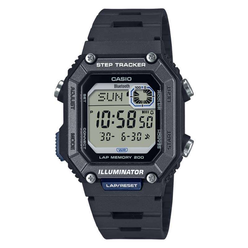 CASIO ORIGINAL CASIO STEP TRACKER WS B1000 1AVDF JAM PRIA NG RUBBER CASIO WS B1000 1A WS B1000 1A B1000 WSB1000