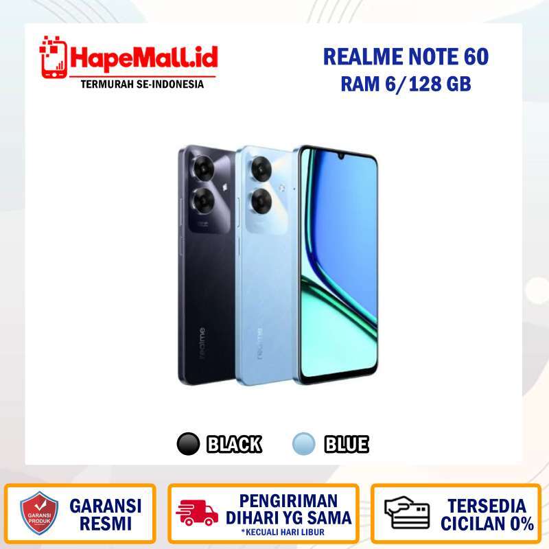 realme 案ず Note 60 6/128GB 2台