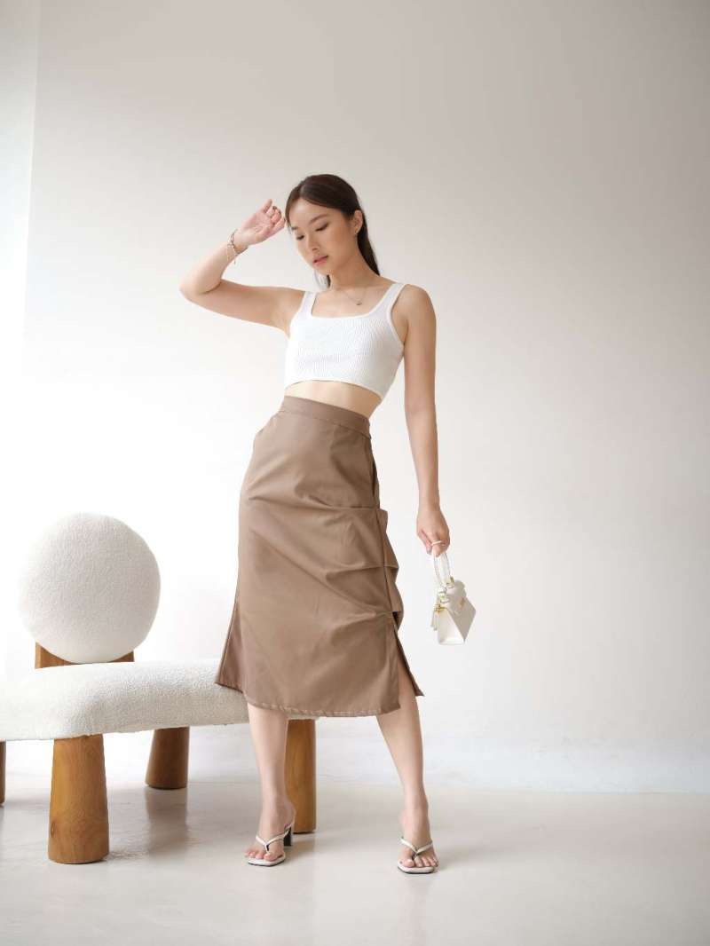 Jual Stephanie Ruffle Midi Skirt Rok Cargo Midi Basic Skirt Cewe Rok Polos Wanita Army Sm Di Seller Duvelle Cengkareng Timur Kota Jakarta Barat Blibli