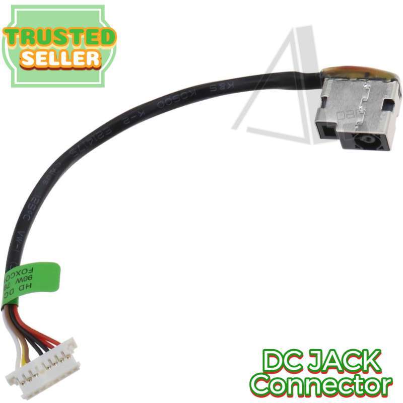 Câble Jack D'alimentation DC Pour PC Portable HP - Références 799736-F57, S57, T57, Y57 - Neuf