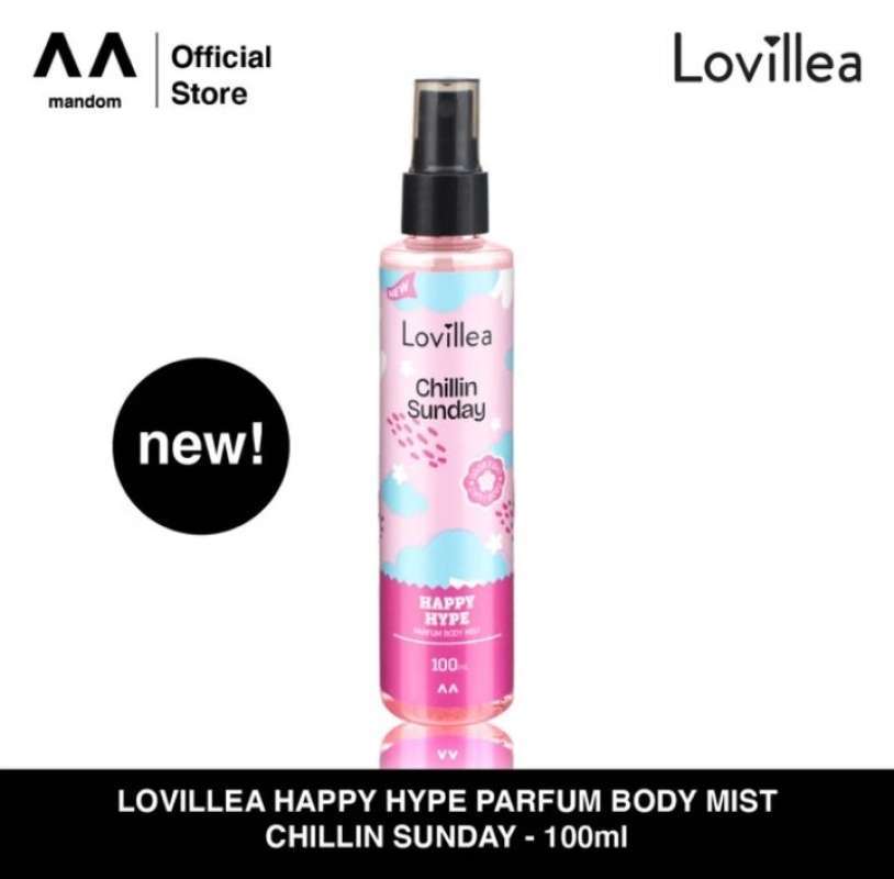 Jual Lovillea Happy Hype Parfum Body Mist Shillin Sunday 100ml Di
