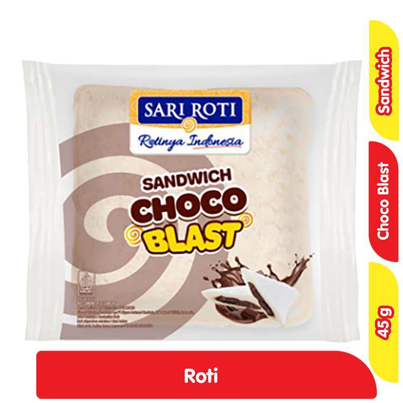 Jual Sari Roti Sandwich Choco Blast 45 G Di Seller Alfamart Official ...