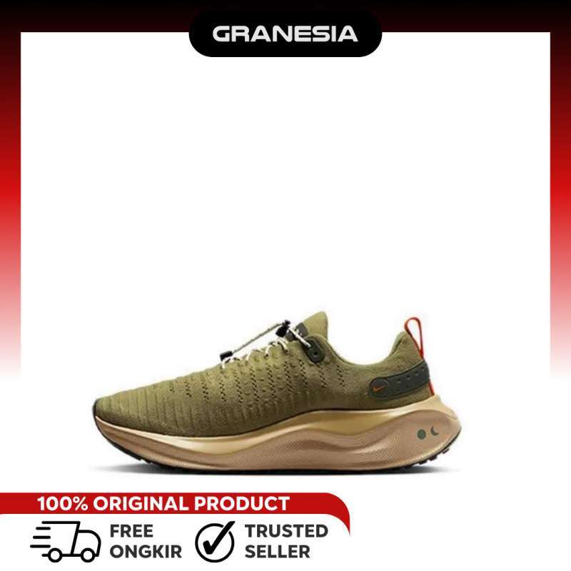 Nike Mens Nike Free Flyknit Hombre Olive Nike InfinityRN Men's