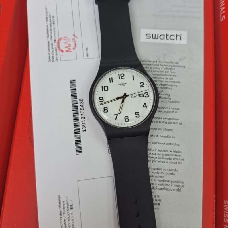 Swatch twice on sale