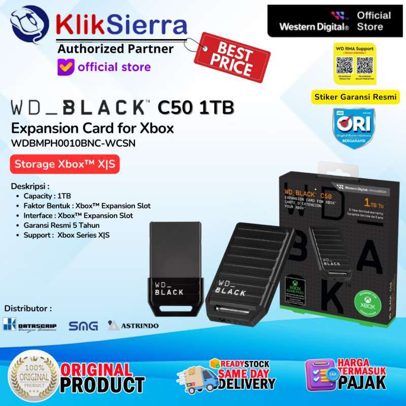 Wd Black Xbox Series X Expansion WD BLACK C50 Expansion Card For