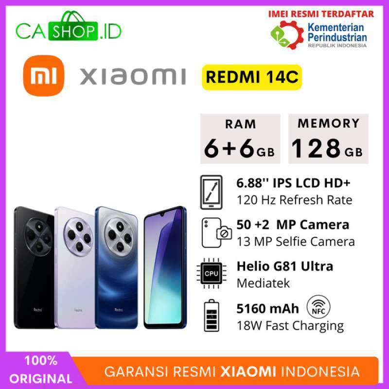 Redmi 14C 16GB RAM 256GB ROM Redmi 14C 16GB RAM 8/256 8GB 256GB