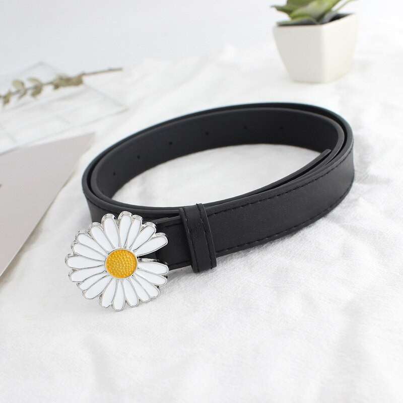 Jual Tali Pinggang Bunga Daisy Ikat Pinggang Wanita Belt Model