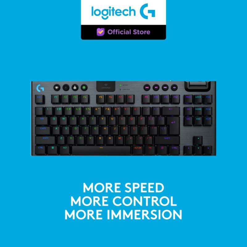 Logitech Keyboard Gaming G915 X Lightspeed TKL Black White