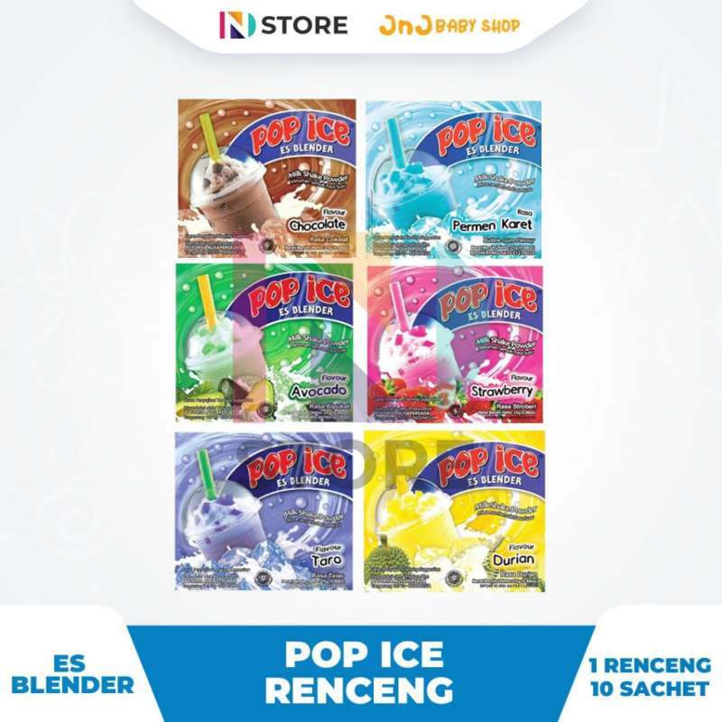 Promo Pop Ice Renceng/renteng Isi 10 Sachet Diskon 20% Di Seller ...