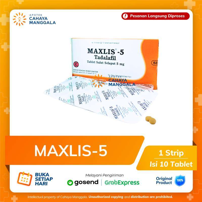 Maxlis Jual Tadalafil 5 Mg 🏷️ - Promo