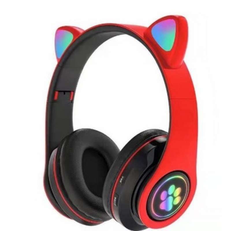 Pakai Headset Gaming Pink Headset Girl Viral Jual Ph020 Rgb Light